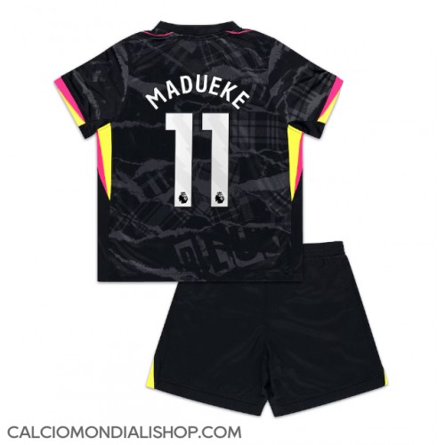 Maglie da calcio Chelsea Noni Madueke #11 Terza Maglia Bambino 2024-25 Manica Corta (+ Pantaloni corti)